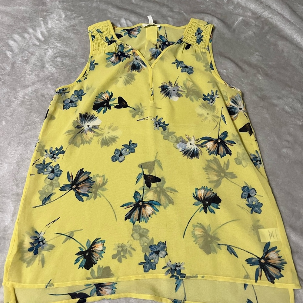 Maurice’s Sheer Floral Tank